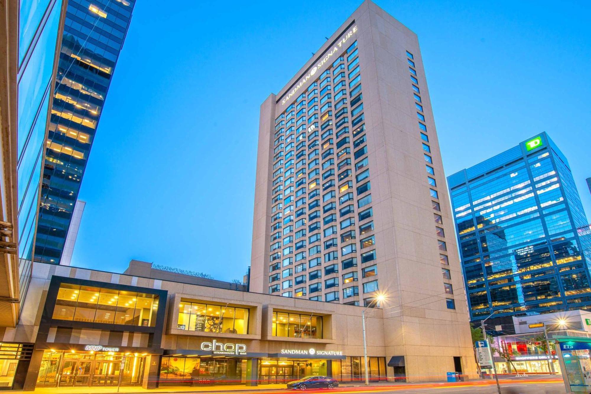 Sandman Signature Edmonton Downtown Hotel מראה חיצוני תמונה