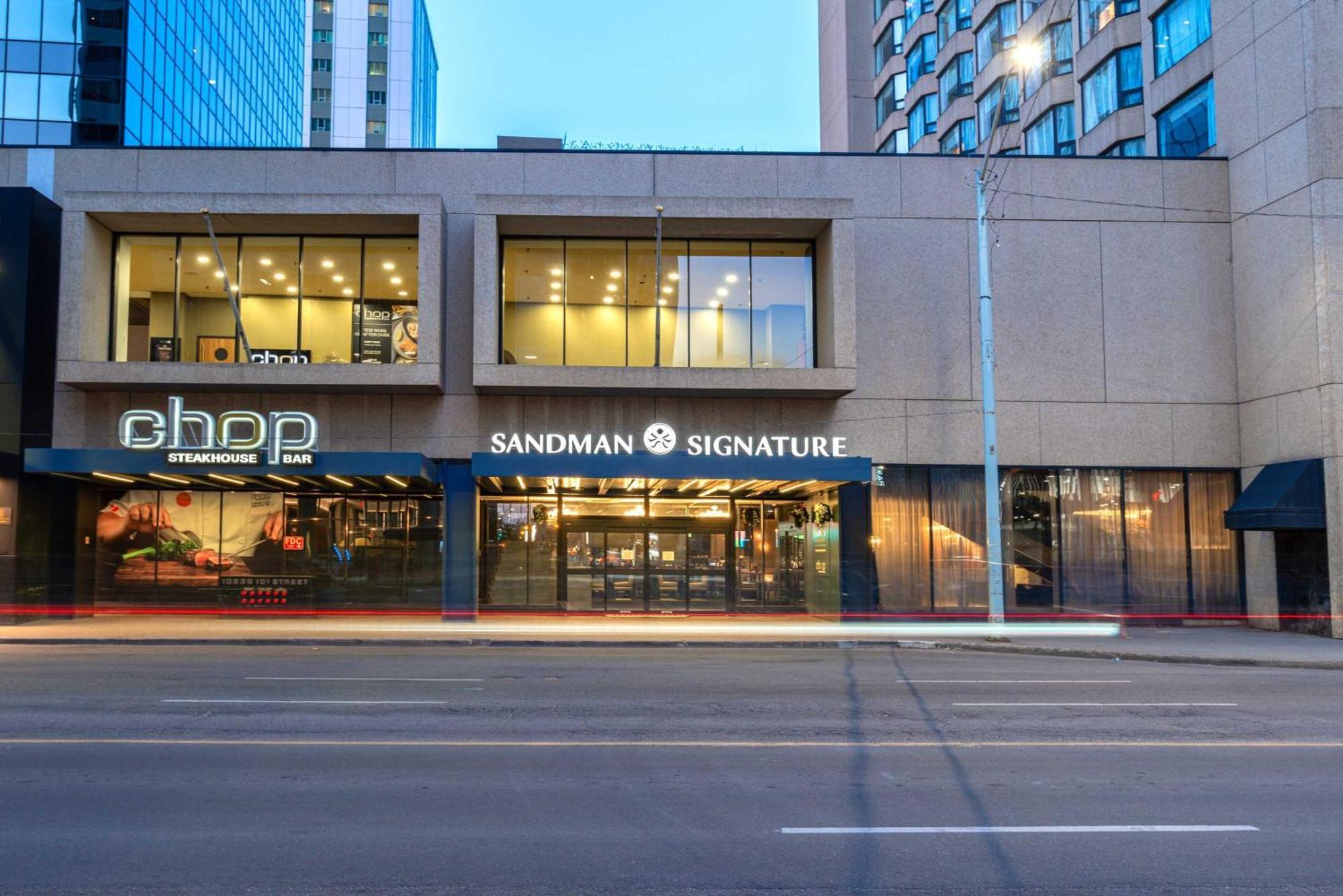 Sandman Signature Edmonton Downtown Hotel מראה חיצוני תמונה